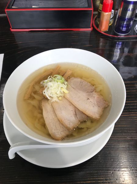 「会津山塩ラーメン」@うえんで 山鹿店の写真