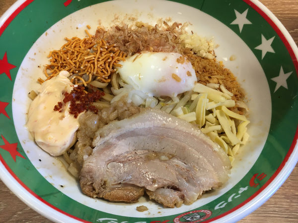 「まぜそば  780円」@ジャンクガレッジ 和光市駅南口店の写真