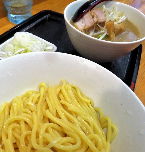 「味噌つけ＋葱（940円）」@味噌麺処 花道庵の写真