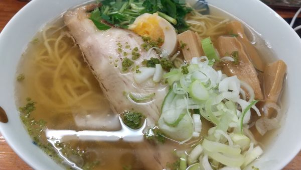 「和風柚子柳麺」@麺屋ひょっとこの写真