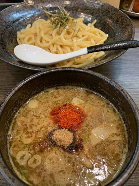 「つけ麺　並」@麺家 あべの 神宮前の写真