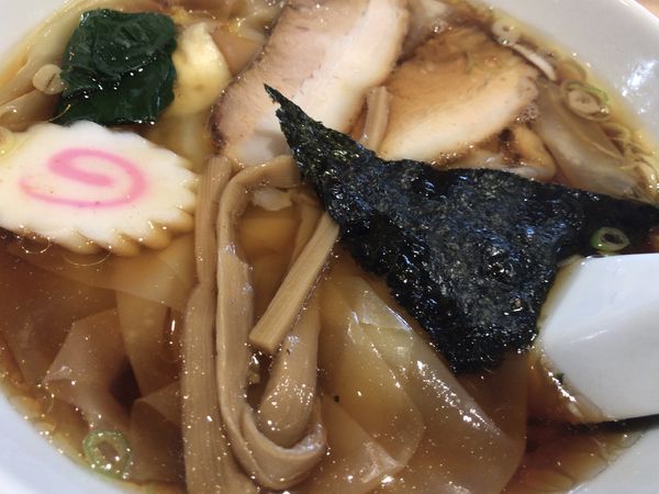 「ワンタンメン700円」@田楽食堂の写真