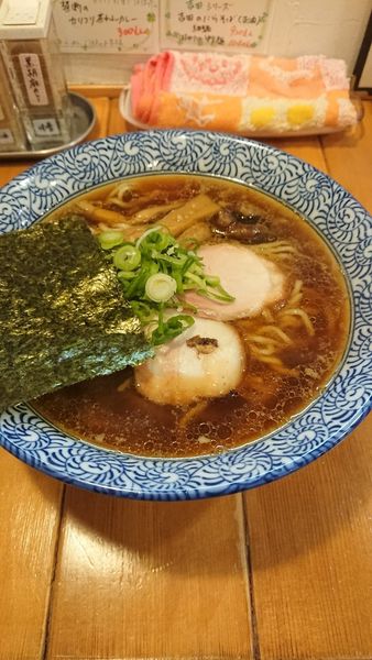 「醤油らーめん」@らーめん森や。の写真