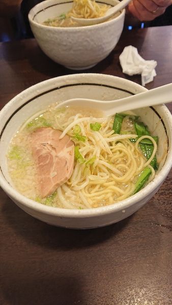 「こってり塩ラーメン」@麺屋 旬の写真