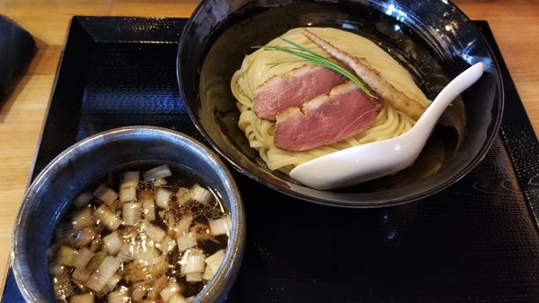 「鴨汁つけ麺　並」@鴨麺 あら井の写真