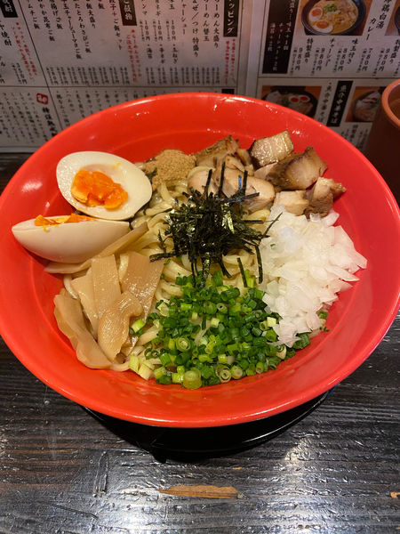 「鶏白湯魚介まぜそば」@麺屋 光月の写真