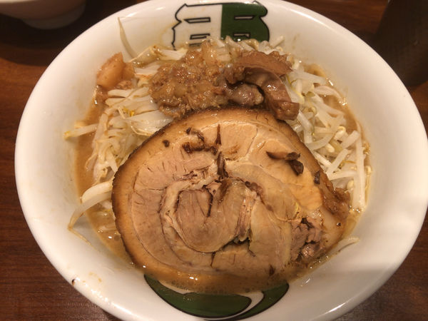 「雷そば　ミニ」@ラーメン 雷 東京本丸店の写真