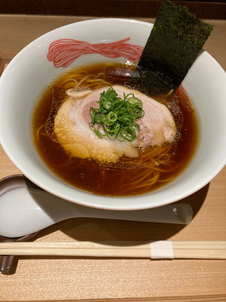 「醤油らぁ麺」@NIPPON RAMEN 凛 TOKYOの写真