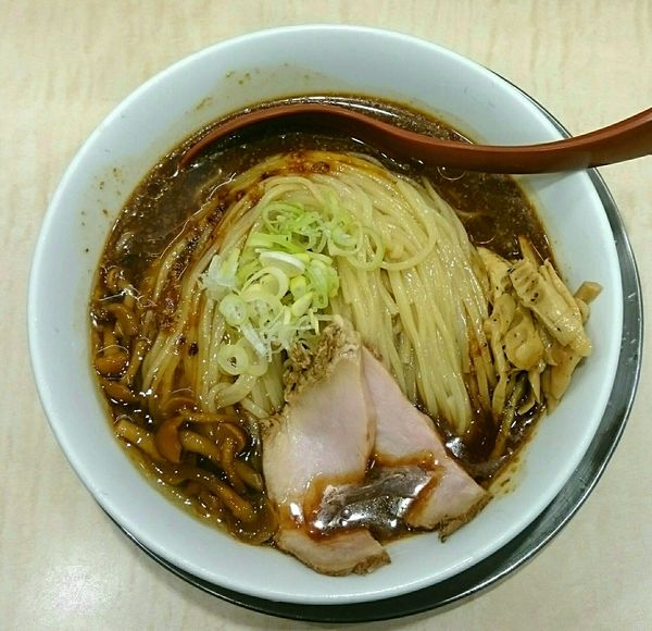 「冷やがけ中華そば(味噌)【限定】」@食堂 七彩の写真