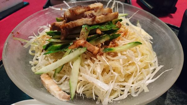 「【昼】限定：ネギ冷やし麺」@一品香の写真