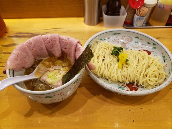 「塩つけ麺+チャーシュー」@らーめん いまるやの写真