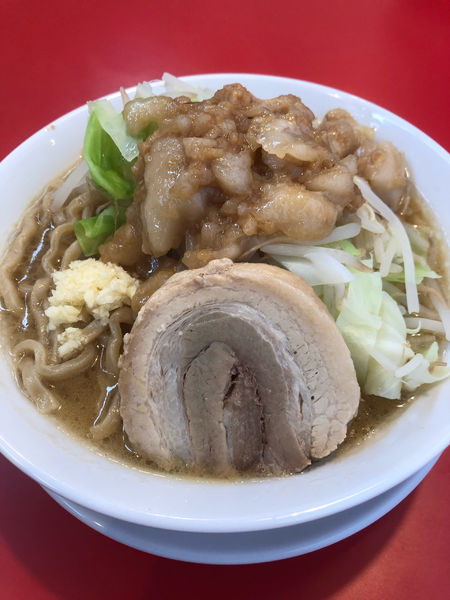 「超極太麺」@ボディブローの写真