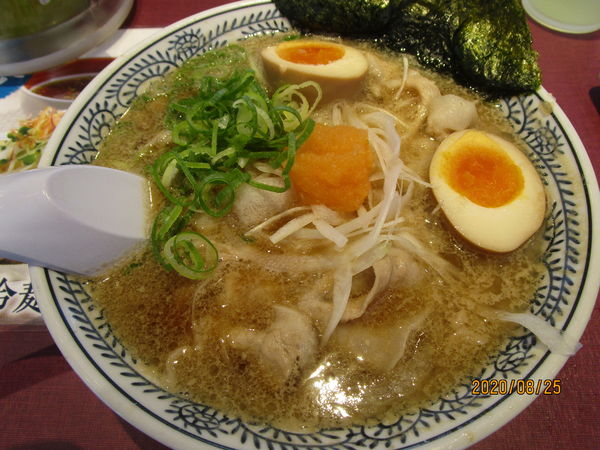 「熟成醬油味玉肉そば 750円＋税」@丸源ラーメン 西新井店の写真