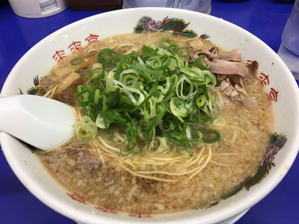 「ラーメン大盛背脂多め醤油濃いめ」@来来亭 福山蔵王店の写真