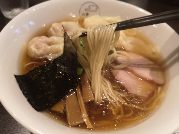 「ワンタン白」@八雲の写真