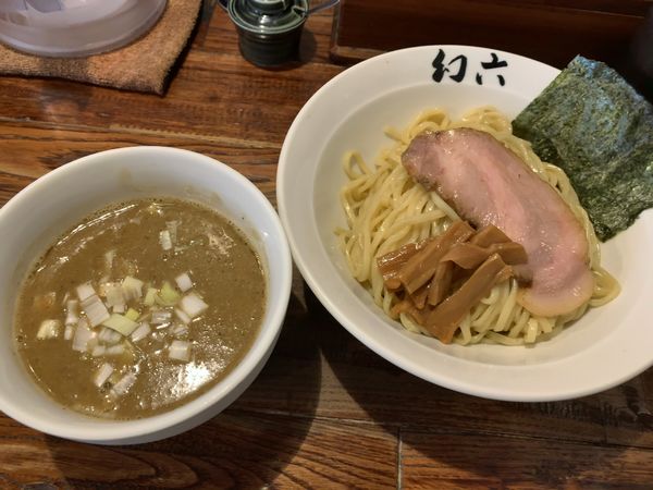 「濃厚煮干しつけそば」@中華そば 幻六の写真