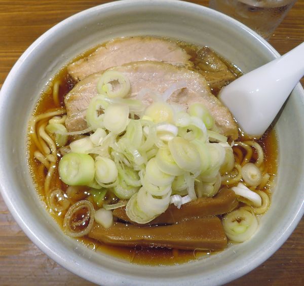 「原点＋葱（1,050円＋税）」@人類みな麺類 東京本店の写真