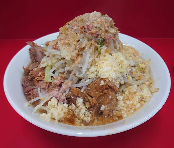 「小ぶた(麺少なめ、850円)」@ラーメン二郎 大宮公園駅前店の写真