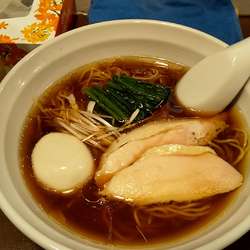 醤油らーめん  トッピング味玉