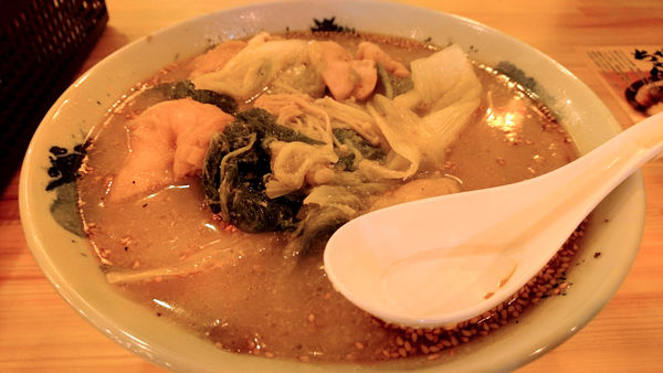 「【昼】ちゃんこラーメン」@力士めし 萬の写真