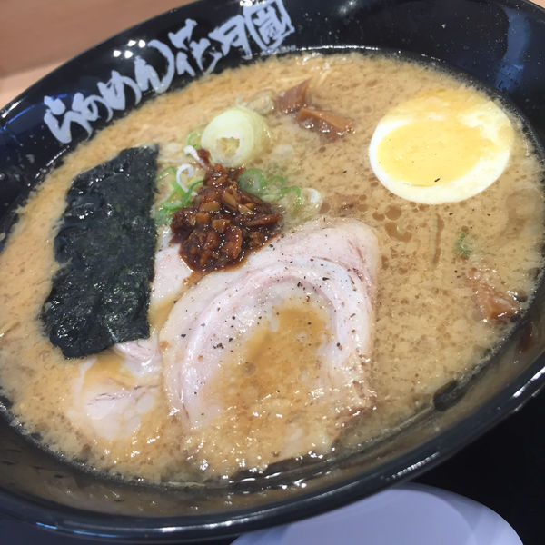 「げんこつらあめん 醤油」@らあめん花月嵐 美東サービスエリア店の写真