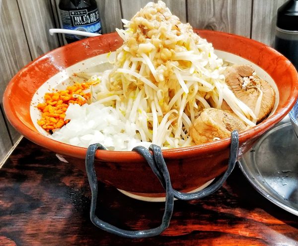 「大つけ麺麺増し(竹炭麺)」@麺でる 川崎店の写真