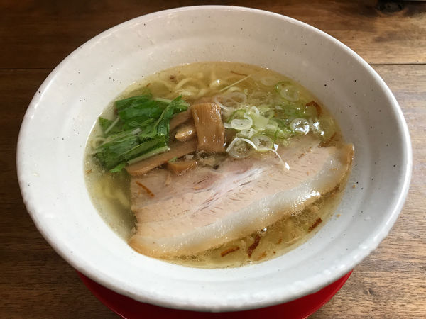「うま塩ラーメン 半　580円」@麺家 ゐをりの写真