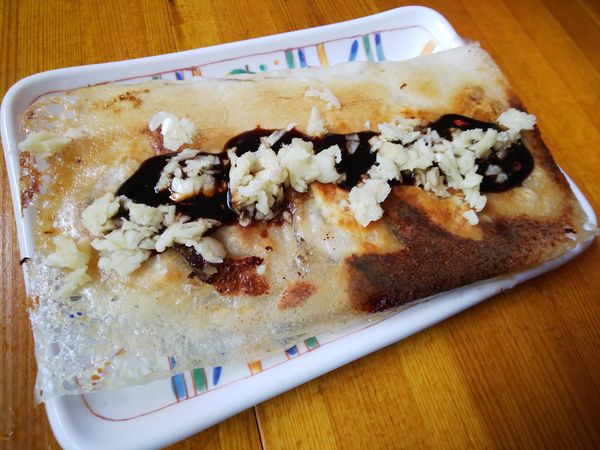 「にんにく焼餃子　380円」@餃子酒場 小木屋の写真