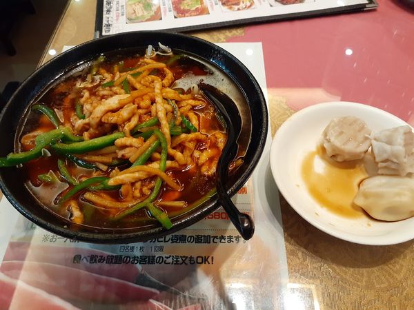 「青椒肉絲刀削麺」@川味坊の写真