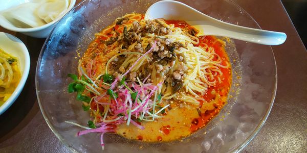 「冷やし担々麺」@陳家私菜 新宿店の写真