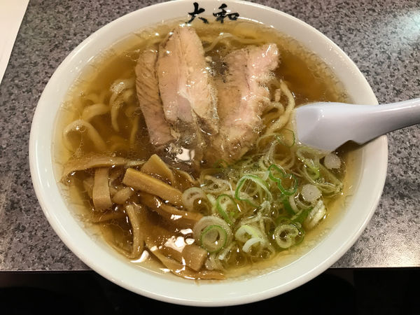「ラーメン　680円」@佐野青竹手打ちラーメン 大和の写真