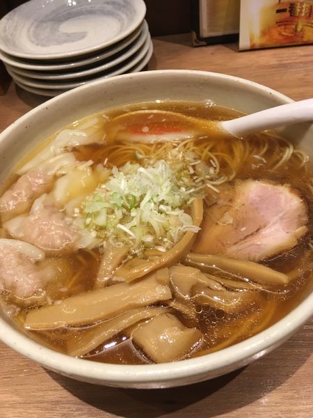 「ワンタンメン」@一文無の写真