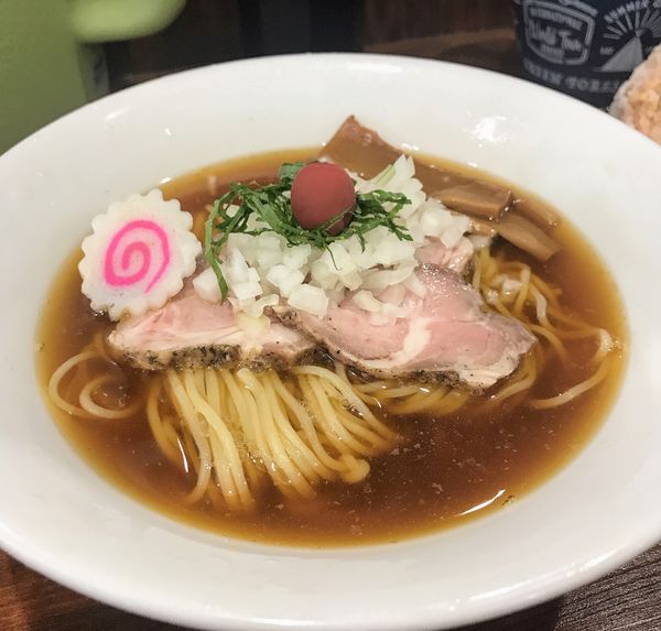 「冷やし煮干蕎麦」@中華蕎麦 萌芽の写真