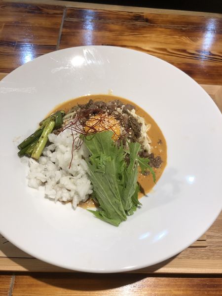 「限定　坦々まぜsoba」@SHIBASAKITEI+の写真