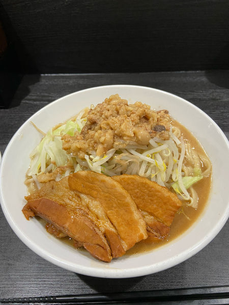 「ラーメン300g」@ラーメンフクロウの写真