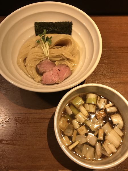 「昆布水の淡麗醤油つけめん」@麺処 はら田の写真