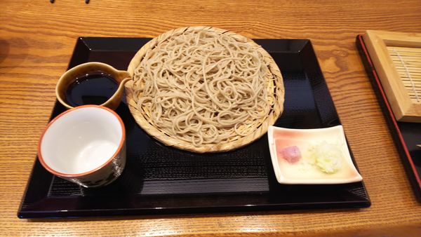 「十割そば」@手打ち蕎麦 ゆうり庵の写真