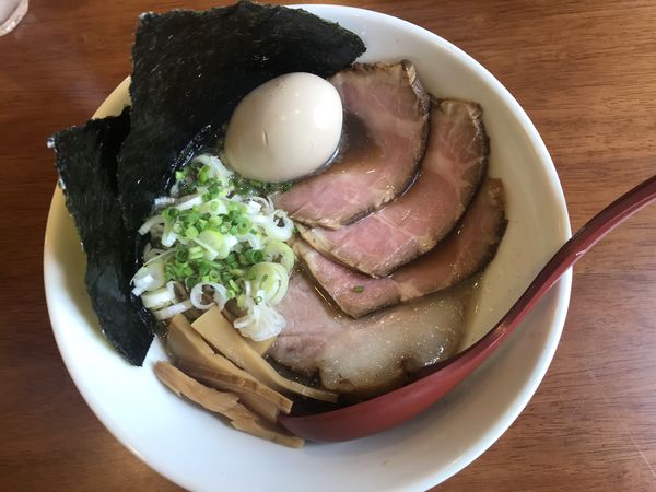 「特製煮干しそば」@麺屋 照の坊の写真