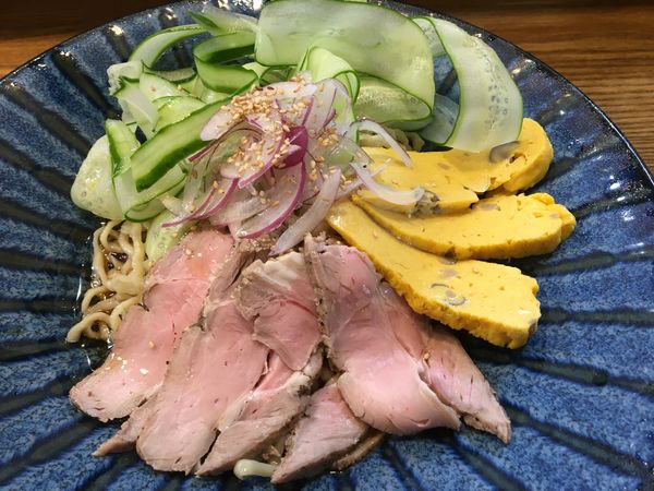 「冷やし中華/KIRIN小瓶/しらす丼」@らぁめん山と樹の写真