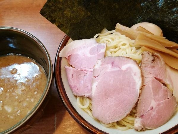 「特製つけ麺（中盛）」@麺屋 清水の写真