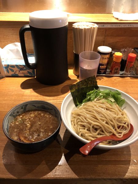 「つけ麺（大盛り）」@つけ麺 R&Bの写真