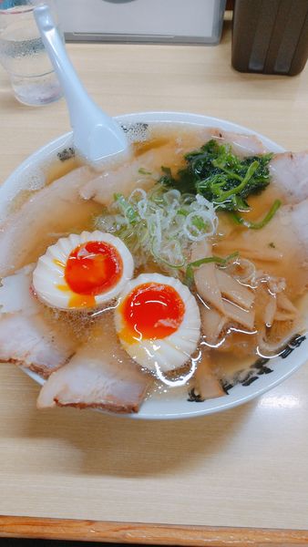 「チャーシューメン(トッピング:煮玉子)」@麺屋 ようすけの写真