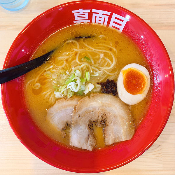 「えび豚骨塩拉麺」@えび豚骨ラーメン真面目 押上店の写真