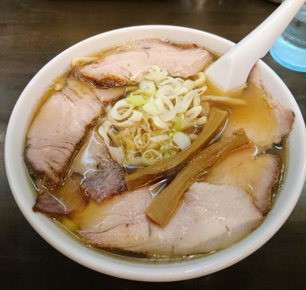 「手打ちちゃーしゅー 餃子３個」@手打らーめん 玄の写真