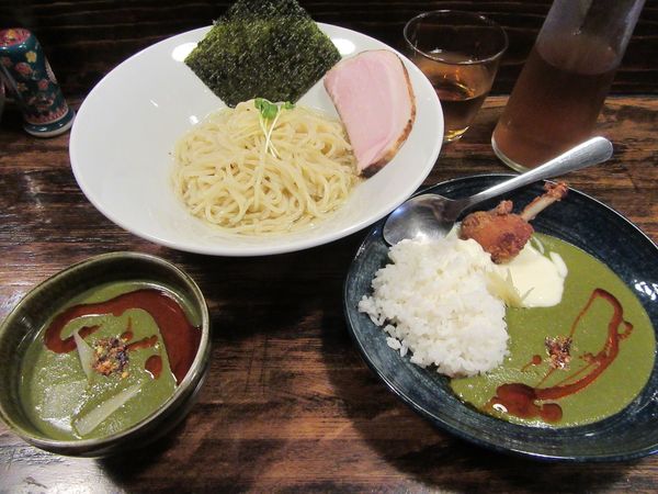 「カレーつけそば（１２００円）」@中華そば ひしおの写真