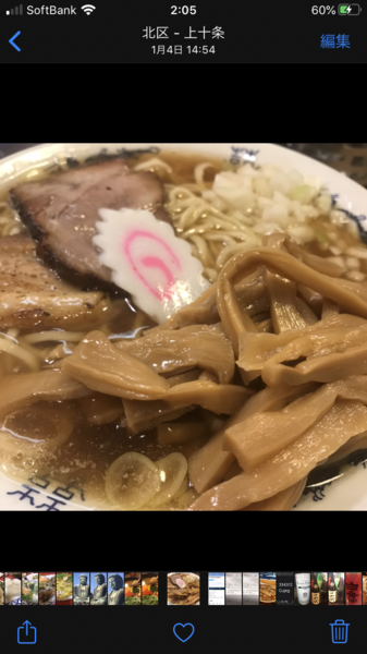 「煮干しそば」@煮干そば 流。の写真