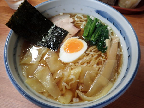 「ワンタン麺」@奥州白河ラーメン ○政の写真