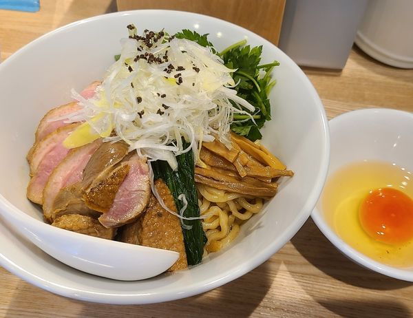 「鴨と鶏の油ソバ チャーシュー増¥1100」@中華ソバ ビリケンの写真