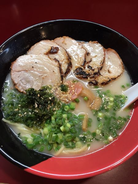 「炙りバラとろチャーシュー」@西海製麺所 高尾駅前店の写真