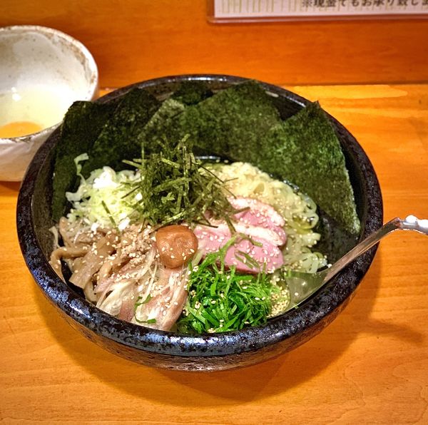 「昆布出汁冷やし鴨中華」@中華そば はな田の写真